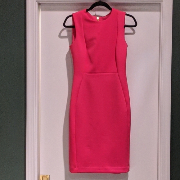 Calvin Klein Dresses & Skirts - Calvin Klein Size 4 Hot Pink Dress